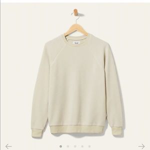 Feat clothing oatmilk crew neck sweatshirt
